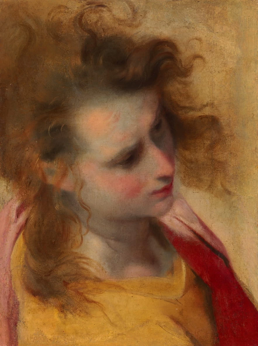 Testa di san Giovanni evangelista - Ailsa Mellon Bruce Fund, National Gallery of Art, Barocci Federico
